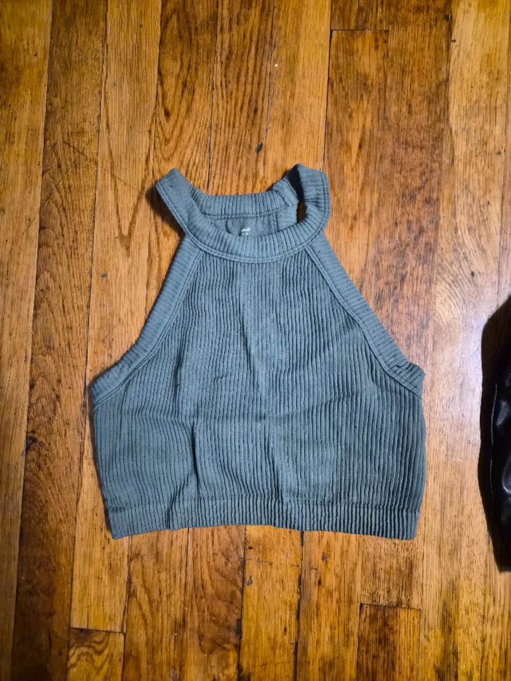 Aerie High neck crop top